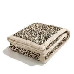 Decke - leopard cream