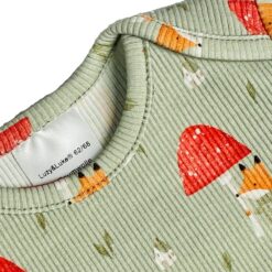 Alternative view of Langarmshirt - fuchs olive hell