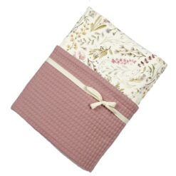 Krabbeldecke - altrosa Lavendel