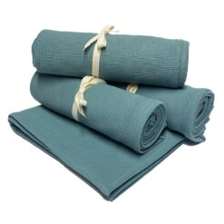 Alternative view of Sommerdecke - Waffeljersey altmint