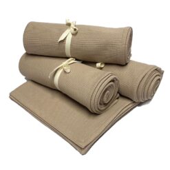 Alternative view of Sommerdecke - Waffeljersey beige