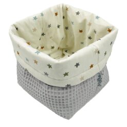 Utensilio - hellgrau Sterne