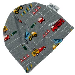 Beanie - Baustelle grau