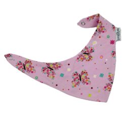 Halstuch - Schmetterlinge pink