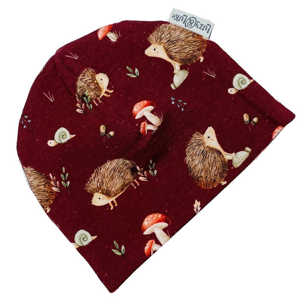 Beanie - Igel rot